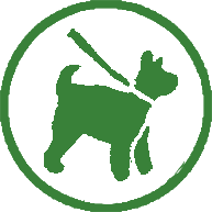 Happy to have well behaved dogs on lead Happy to have well behaved dogs on lead