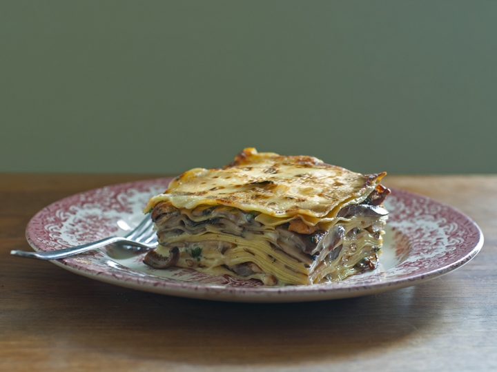 Mushroom Lasagne
