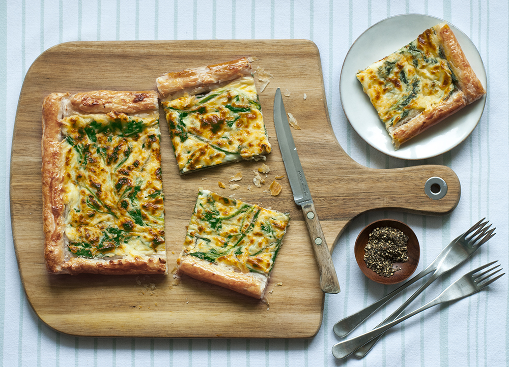 Hogweed and Cheese Tart