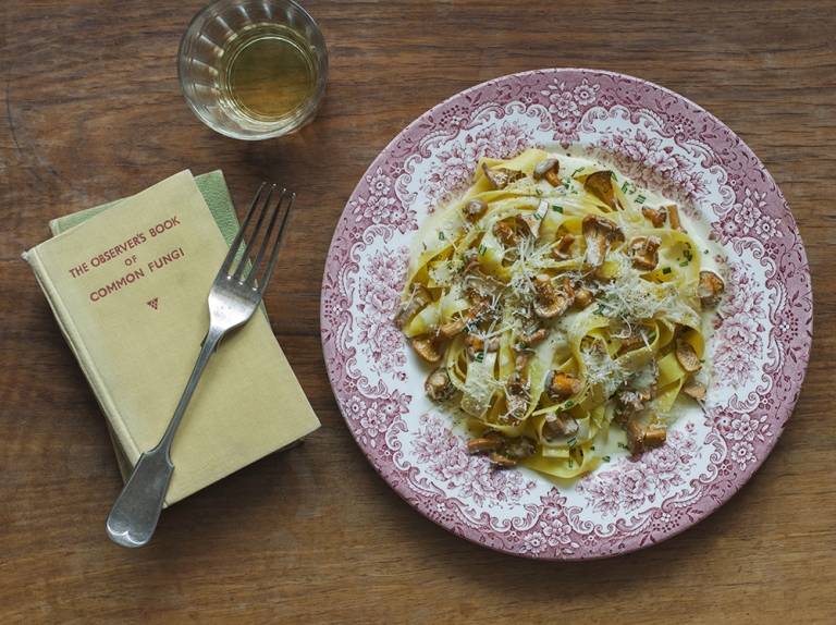 Pappardelle with Chanterelles