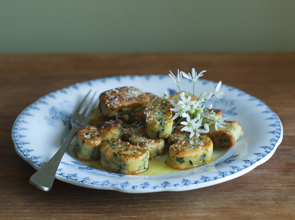 Wild Garlic and Potato Gnocchi