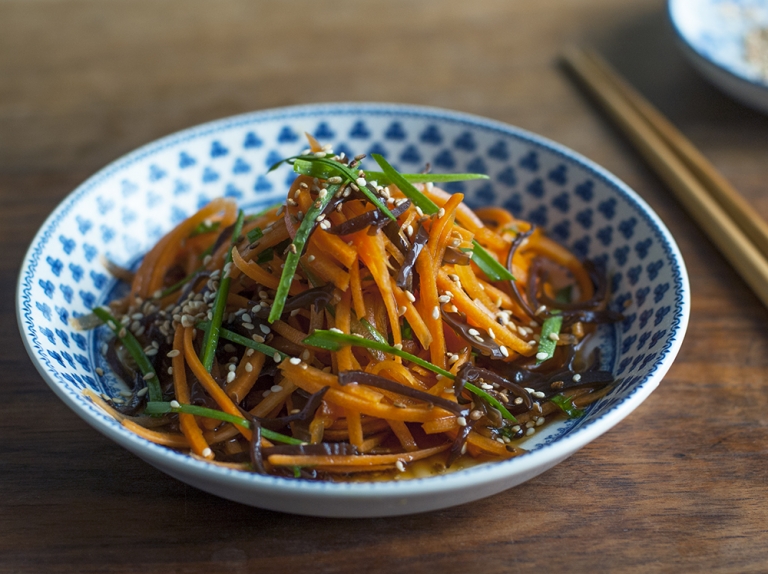 Wood Ear and Carrot Salad