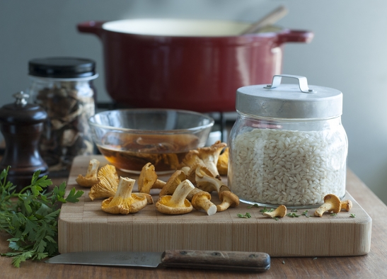 Baked Mushroom Risotto